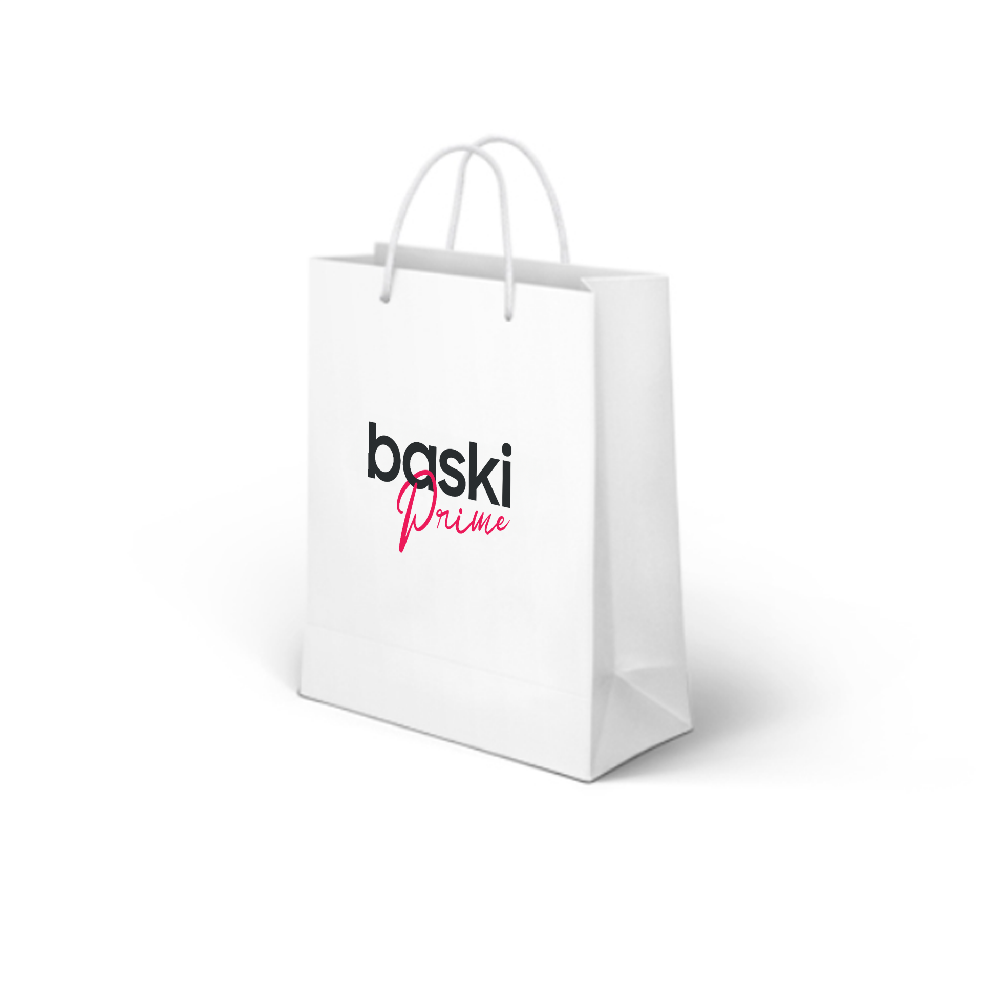 Dikey Karton Çanta Çok Renkli Baskı - 1000 Adet - Büyük Çanta (24x8x35)