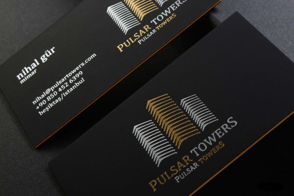 Süet Siyah Fantazi Kağıt +Yaldız Baskılı + Sarı Ara Kartonlu + Tripleks Sıvamalı   500 Adet