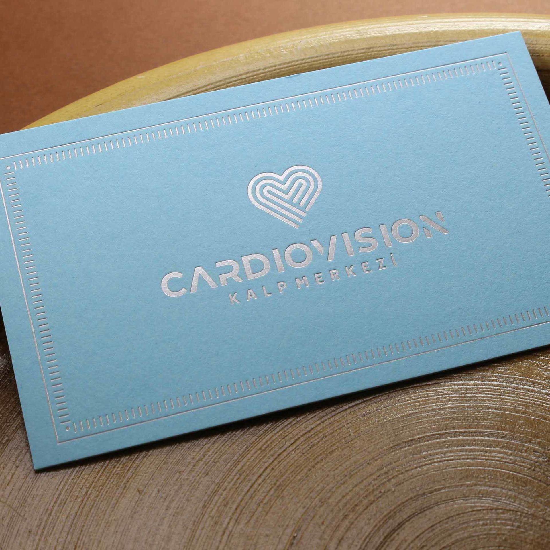 Fantazi Açık Mavi Kağıt + Yaldız Baskılı + Dubleks Sıvamalı  500 Adet