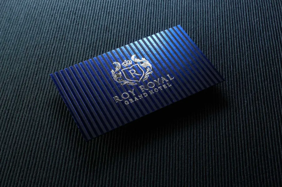 Fantazi Koyu Lacivert Kağıt +Yaldız Baskılı + Dubleks Sıvamalı   500 Adet