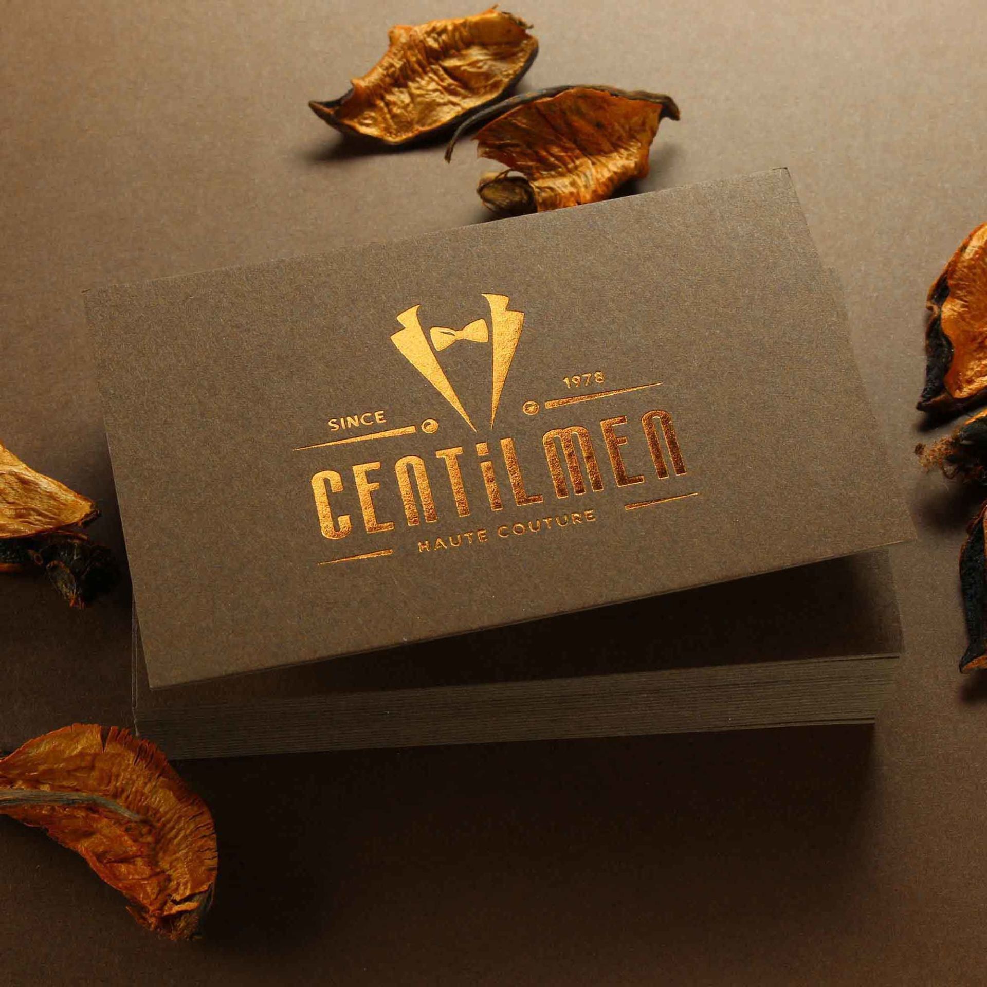 Fantazi Kahverengi Kağıt + Dubleks Sıvamalı + Yaldız Baskılı   500 Adet