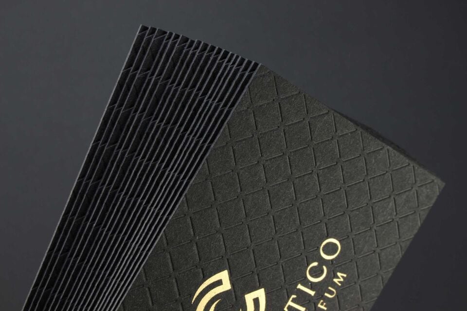 Fantazi Siyah Kağıt +Yaldız Baskılı + Dubleks Sıvamalı  500 Adet