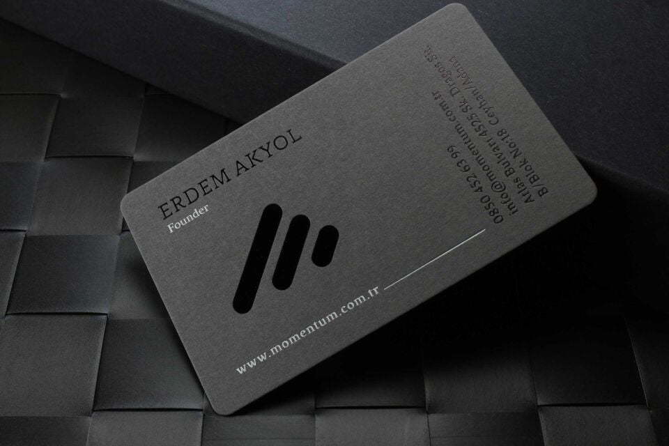 Fantazi Gri Kağıt + Yaldız Baskılı  + Dubleks Sıvamalı  500 Adet