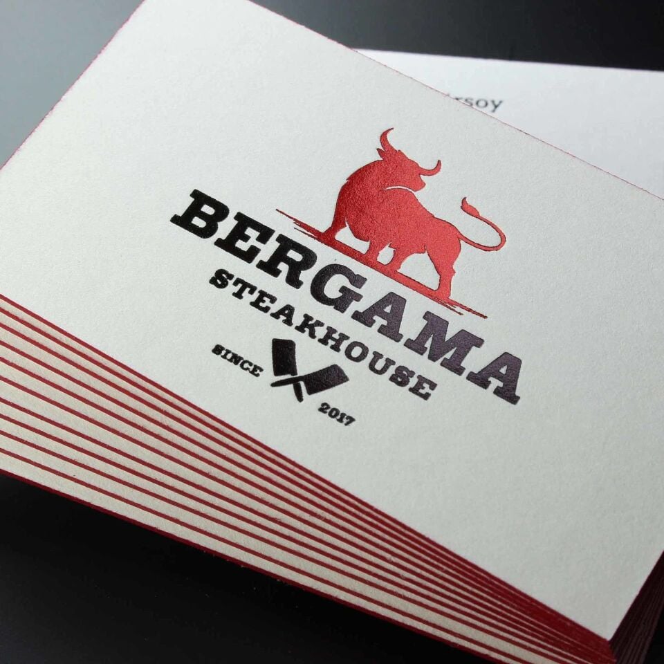 Fantazi Beyaz Kağıt + Renkli Baskılı + Yaldız Baskılı + Dubleks Sıvamalı + Kenar Boyamalı 500 Adet