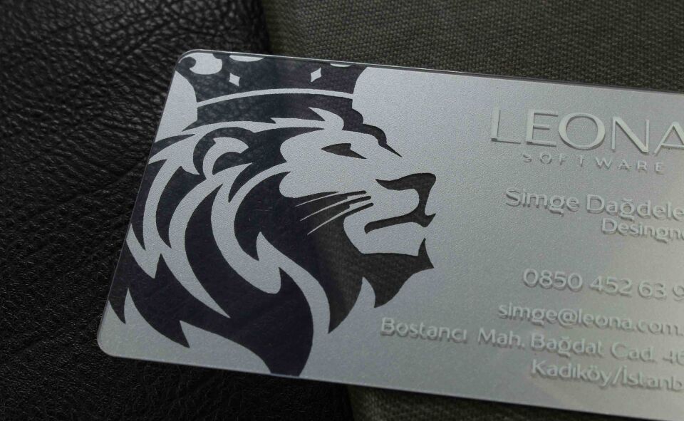 Şeffaf Pvc + Renkli Baskılı + Yaldız Baskı +Kabartma Laklı  500 Adet