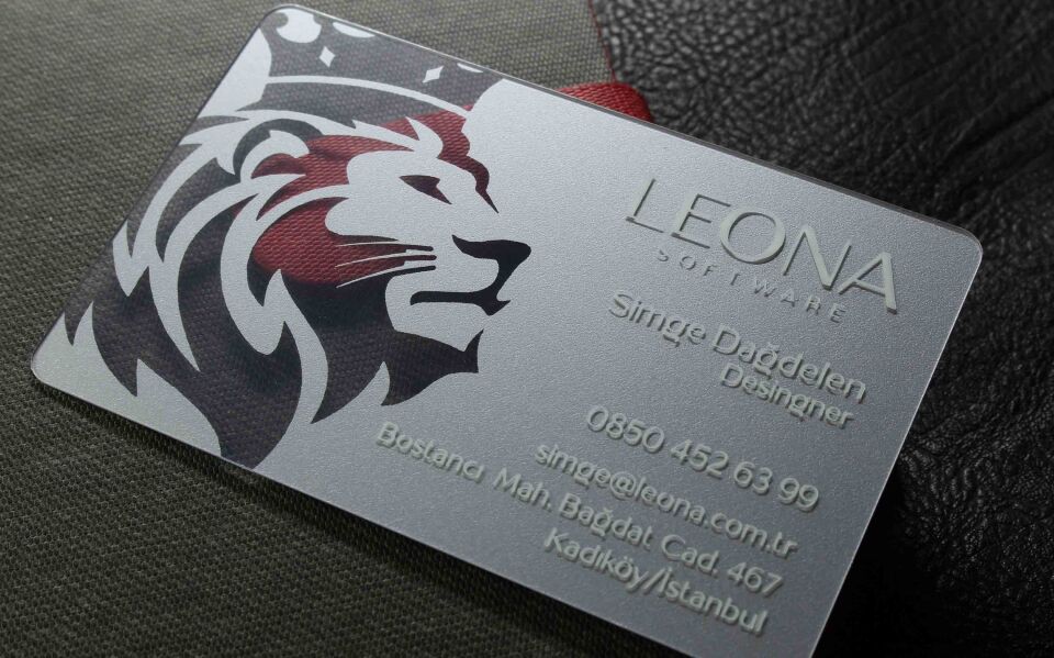 Şeffaf Pvc + Renkli Baskılı + Yaldız Baskı +Kabartma Laklı  500 Adet