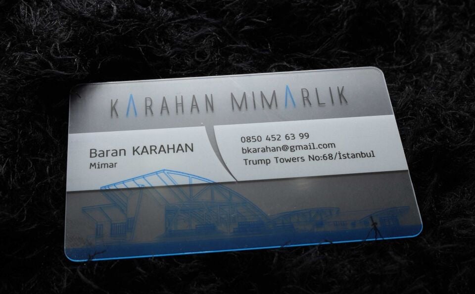 Şeffaf Pvc + Renkli Baskılı + Kabartma Laklı  500 Adet