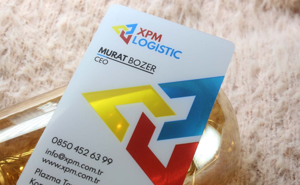 Şeffaf Pvc +Renkli Baskılı + Kabartma Laklı  500 Adet