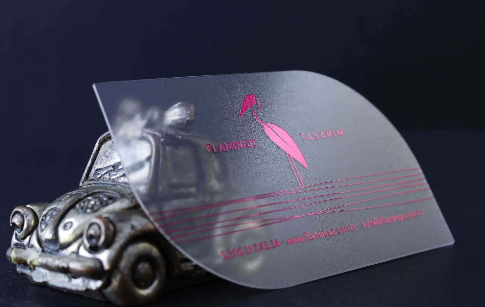 PVC Şeffaf +Yaldız Baskılı +Lak + Özel Kesim + Renkli Baskılı   500 Adet