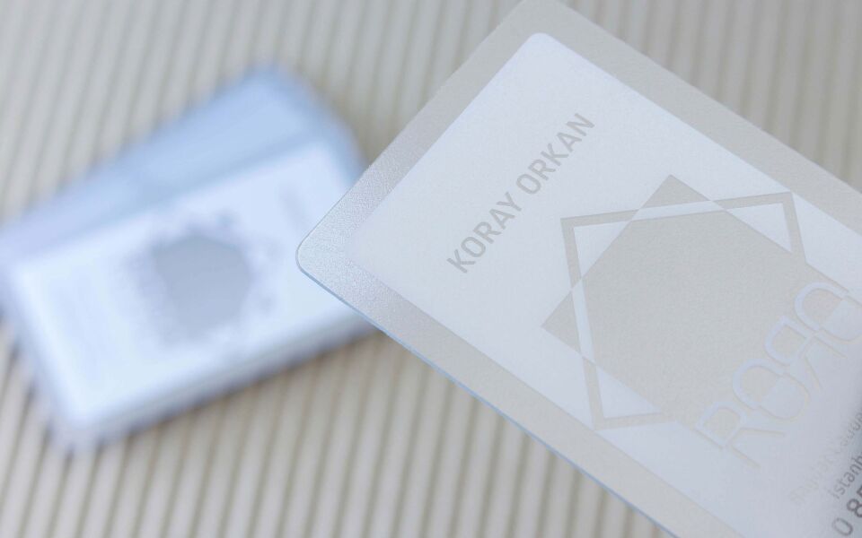 PVC Şeffaf + Renkli Baskı + Kabartma Laklı   500 Adet