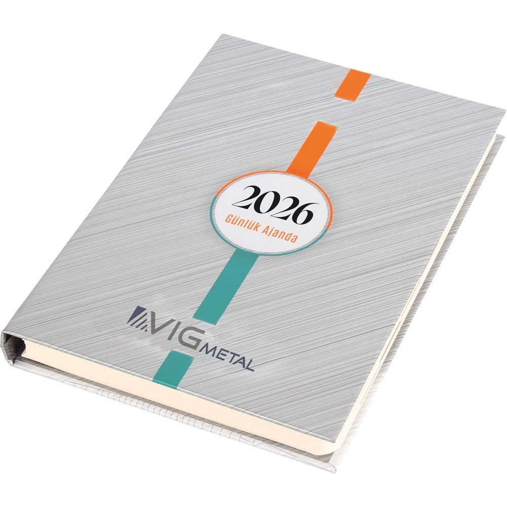 024 K Taslama-GS15x21 Gizli Spiralli Günlük Ajanda