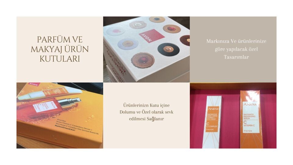 Parfüm & Makyaj Ürün Kutuları